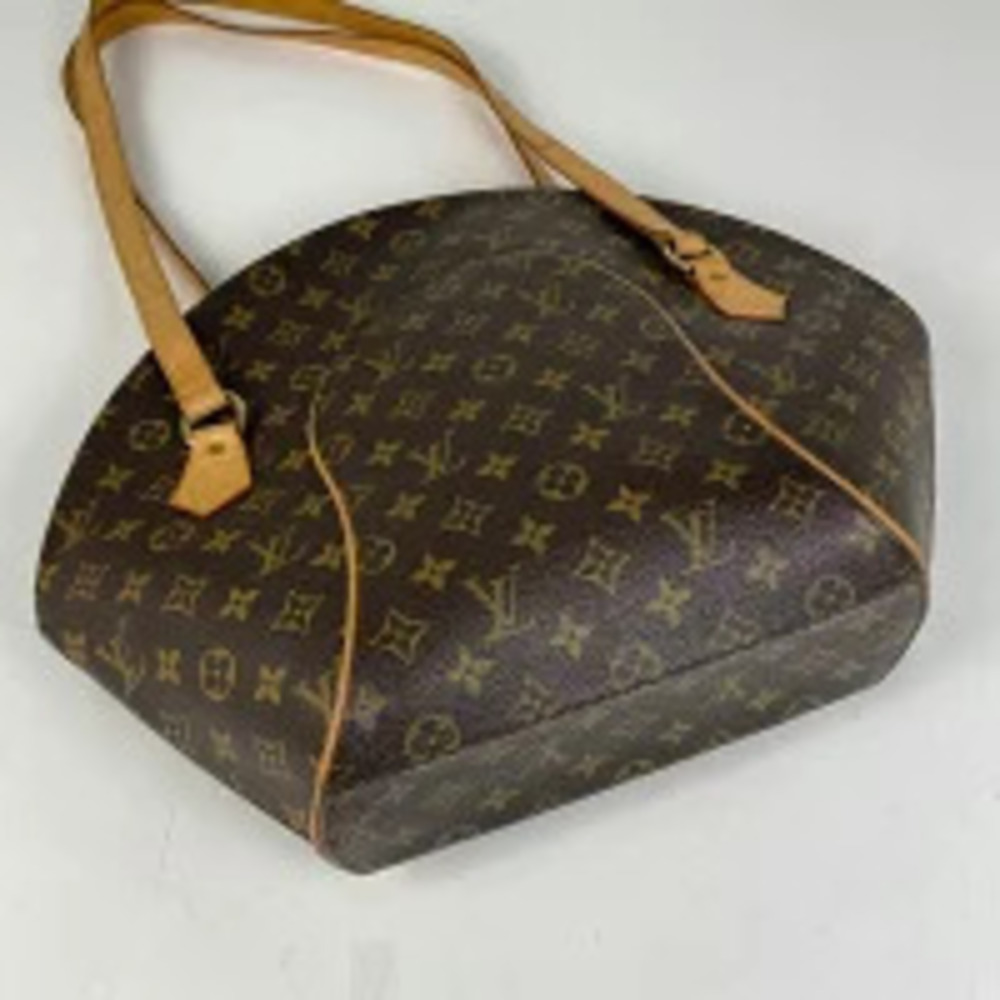 Louis Vuitton Shoulder Tote Monogram Ellipse Bag Brown Shopping